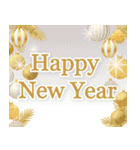 飛び出す！大人のクリスマス＆お正月(再販)（個別スタンプ：16）