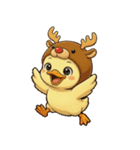 ぴよミン＊気持ちが伝わる無言スタンプ（個別スタンプ：1）