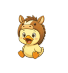 ぴよミン＊気持ちが伝わる無言スタンプ（個別スタンプ：12）