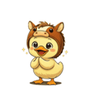 ぴよミン＊気持ちが伝わる無言スタンプ（個別スタンプ：13）