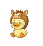 ぴよミン＊気持ちが伝わる無言スタンプ（個別スタンプ：14）