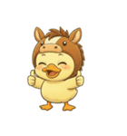 ぴよミン＊気持ちが伝わる無言スタンプ（個別スタンプ：16）