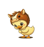 ぴよミン＊気持ちが伝わる無言スタンプ（個別スタンプ：17）