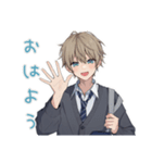 毎日使える★茶髪DKの日常（個別スタンプ：2）