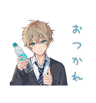 毎日使える★茶髪DKの日常（個別スタンプ：3）