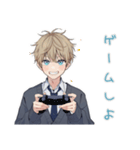 毎日使える★茶髪DKの日常（個別スタンプ：18）