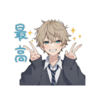 毎日使える★茶髪DKの日常（個別スタンプ：27）