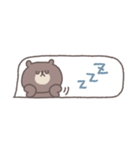 冬のあいさつ◎ちびっこくまさん #2（個別スタンプ：3）