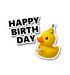 ラバーダックの日常♥ 冬・クリスマス編（個別スタンプ：5）