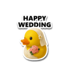 ラバーダックの日常♥ 冬・クリスマス編（個別スタンプ：6）