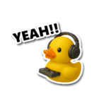 ラバーダックの日常♥ 冬・クリスマス編（個別スタンプ：7）