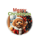 トイプードルの冬のことば（個別スタンプ：27）