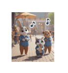 飛び出す♡ねこねこ日記--ハチワレの日常--（個別スタンプ：3）