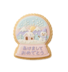 毎年使える・ゆめかわいいお正月クッキー（個別スタンプ：2）