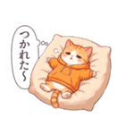 1年中毎日使える パーカーねこ 日常（個別スタンプ：19）