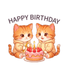 1年中毎日使える パーカーねこ 日常（個別スタンプ：39）