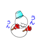 nobobi 雪だ～るまくん（個別スタンプ：3）