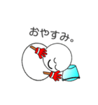 nobobi 雪だ～るまくん（個別スタンプ：28）