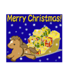 子馬たちの 年末年始＆招福の言葉（個別スタンプ：2）