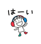 冬の日常☆くるリボン（個別スタンプ：8）