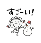 冬の日常☆くるリボン（個別スタンプ：30）