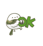 いつも一緒✨優しいシマエナガの毎日✨（個別スタンプ：3）