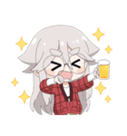 TVアニメ「mono」年末年始スタンプ（個別スタンプ：4）