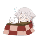 TVアニメ「mono」年末年始スタンプ（個別スタンプ：9）