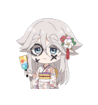 TVアニメ「mono」年末年始スタンプ（個別スタンプ：14）
