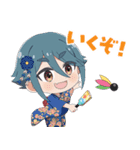 TVアニメ「mono」年末年始スタンプ（個別スタンプ：15）