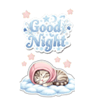 可愛い猫 シール風 思いやり 冬 敬語 BIG（個別スタンプ：32）