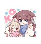 【再販】うさみみ少女✿あけおめスタンプ'25（個別スタンプ：27）