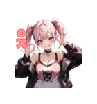 ブチ上げパンク女子、爆誕！（個別スタンプ：10）