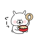 ゆるうさぎの冬。6（個別スタンプ：1）