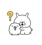 ゆるうさぎの冬。6（個別スタンプ：21）