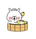 ゆるうさぎの冬。6（個別スタンプ：25）