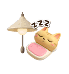 とらコ☆3D【待ち合わせ】（個別スタンプ：31）