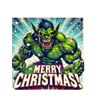 最強ゴブリン！！ アメコミ風（個別スタンプ：1）