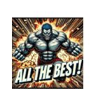 最強ゴブリン！！ アメコミ風（個別スタンプ：3）