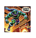 最強ゴブリン！！ アメコミ風（個別スタンプ：10）