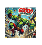 最強ゴブリン！！ アメコミ風（個別スタンプ：12）