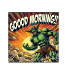 最強ゴブリン！！ アメコミ風（個別スタンプ：15）