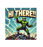 最強ゴブリン！！ アメコミ風（個別スタンプ：17）