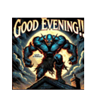 最強ゴブリン！！ アメコミ風（個別スタンプ：18）