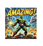 最強ゴブリン！！ アメコミ風（個別スタンプ：20）