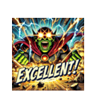 最強ゴブリン！！ アメコミ風（個別スタンプ：24）