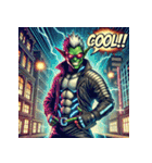 最強ゴブリン！！ アメコミ風（個別スタンプ：25）