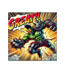 最強ゴブリン！！ アメコミ風（個別スタンプ：26）