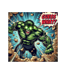 最強ゴブリン！！ アメコミ風（個別スタンプ：29）