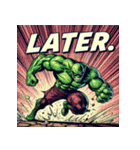 最強ゴブリン！！ アメコミ風（個別スタンプ：32）